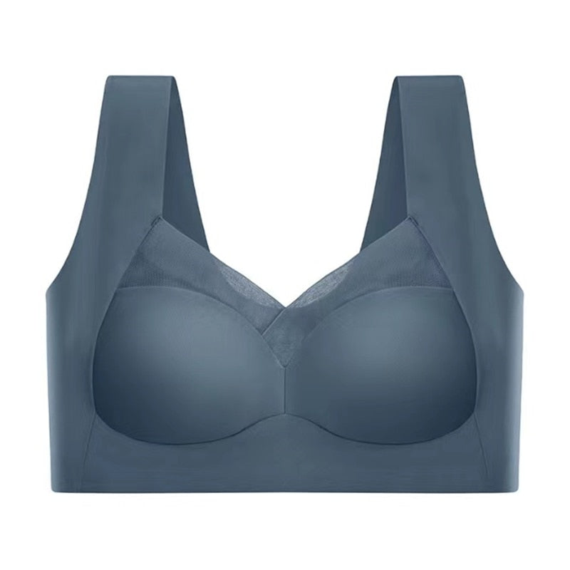 Glatter nahtloser Damen Push-Up BH ohne sichtbare Linien. Figurformend und sehr komfortabel.