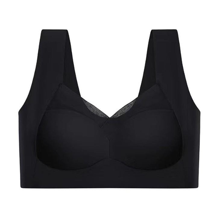 Diskret unter Kleidung: Nahtloser Damen Push-Up BH, bietet unsichtbaren Halt & stützt optimal.