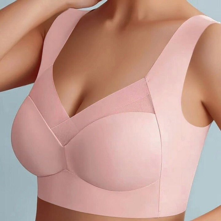 Damen-Lingerie: Hochwertiger Seiden-BH mit Push-up, bietet hervorragenden Halt und ein glattes Finish.
