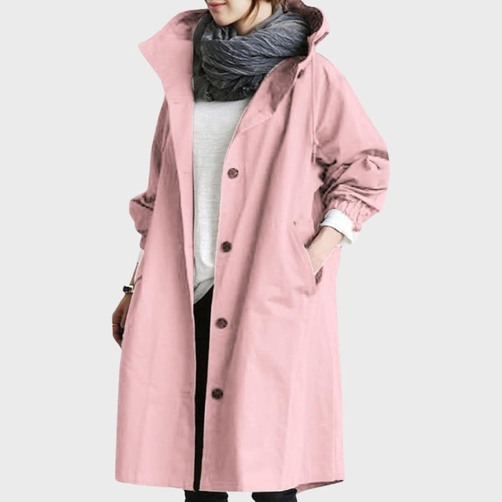 Wasserdichte Business-Herbstjacke für Damen, leicht und elegant, schützt vor Wind und Wetter.