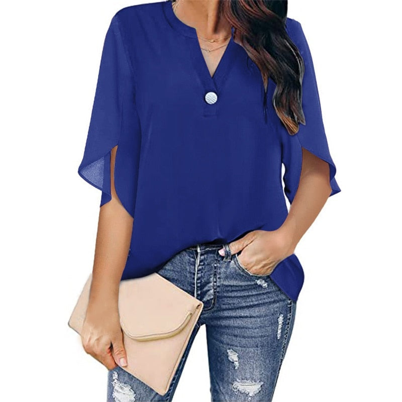 Moderne Herbstbluse für Damen, stilvoll und bequem. Eine modische Langarmbluse für Frauen Tops.