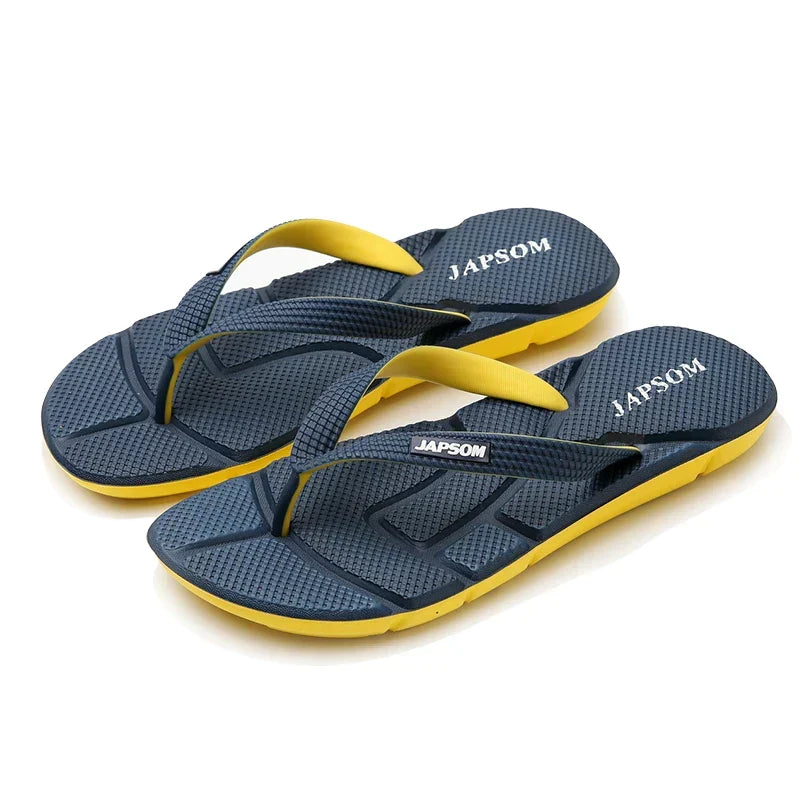Massage-Flip-Flops für Männer für Zuhause & Urlaub; bequeme, rutschfeste Sandalen für Entspannung & Halt.