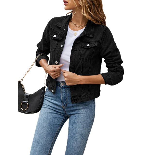 Damen Freizeitjacke, vielseitige Übergangsjacke für Frühling & Herbst, bietet Stil und Komfort für jeden Anlass.