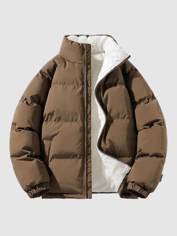 Herren Winter-Pufferjacke, wärmend & stilvoll, optimaler Kälteschutz für kalte Tage.