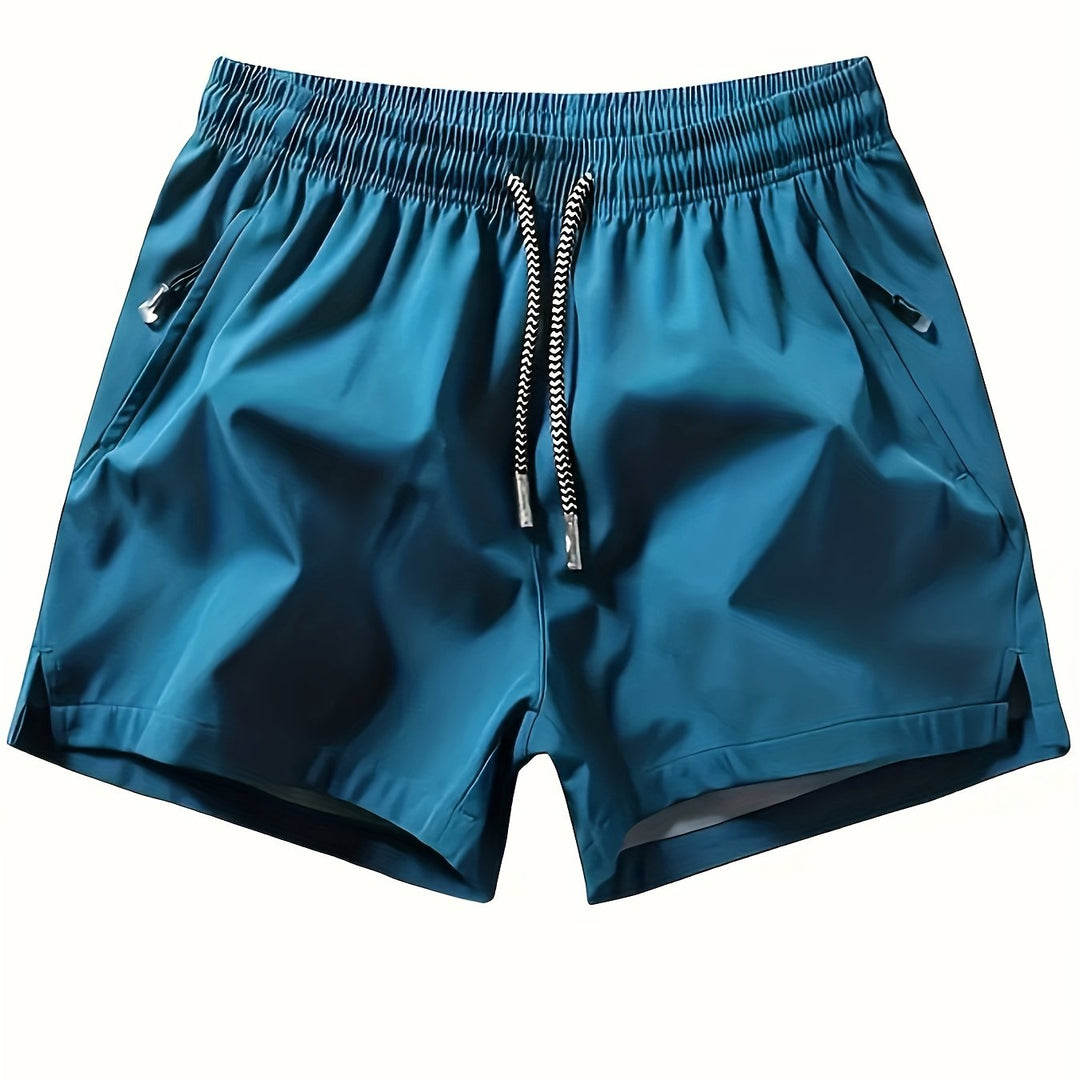 Herren Sporthose mit elastischem Bund & Seitentaschen. Komfortabel für Training & Freizeit.