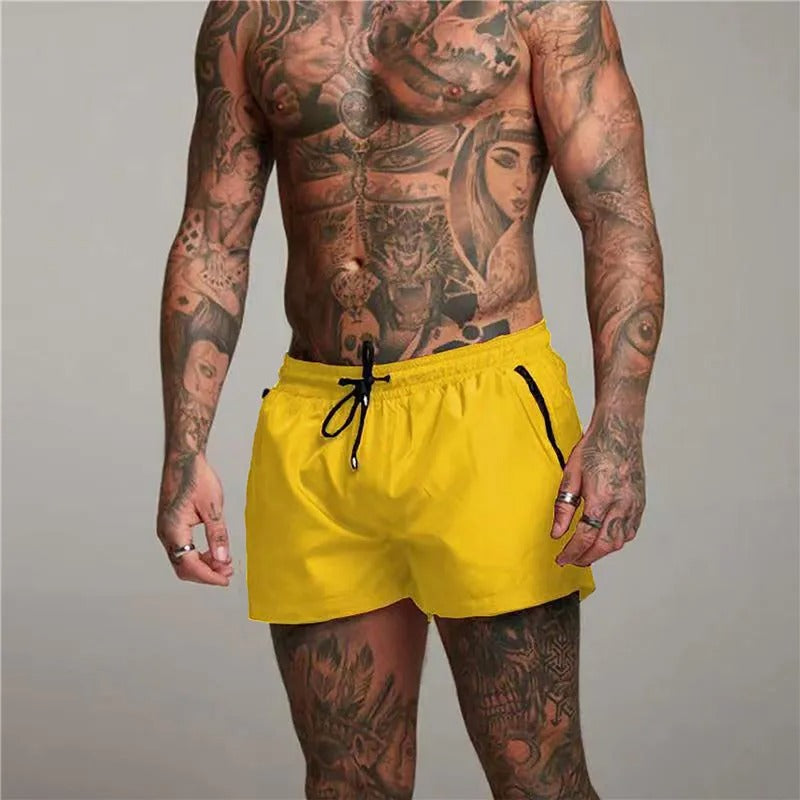 Herren-Freizeit-Shorts, schnelltrocknend, Stretch-Material, vielseitig für Sport und Alltag.