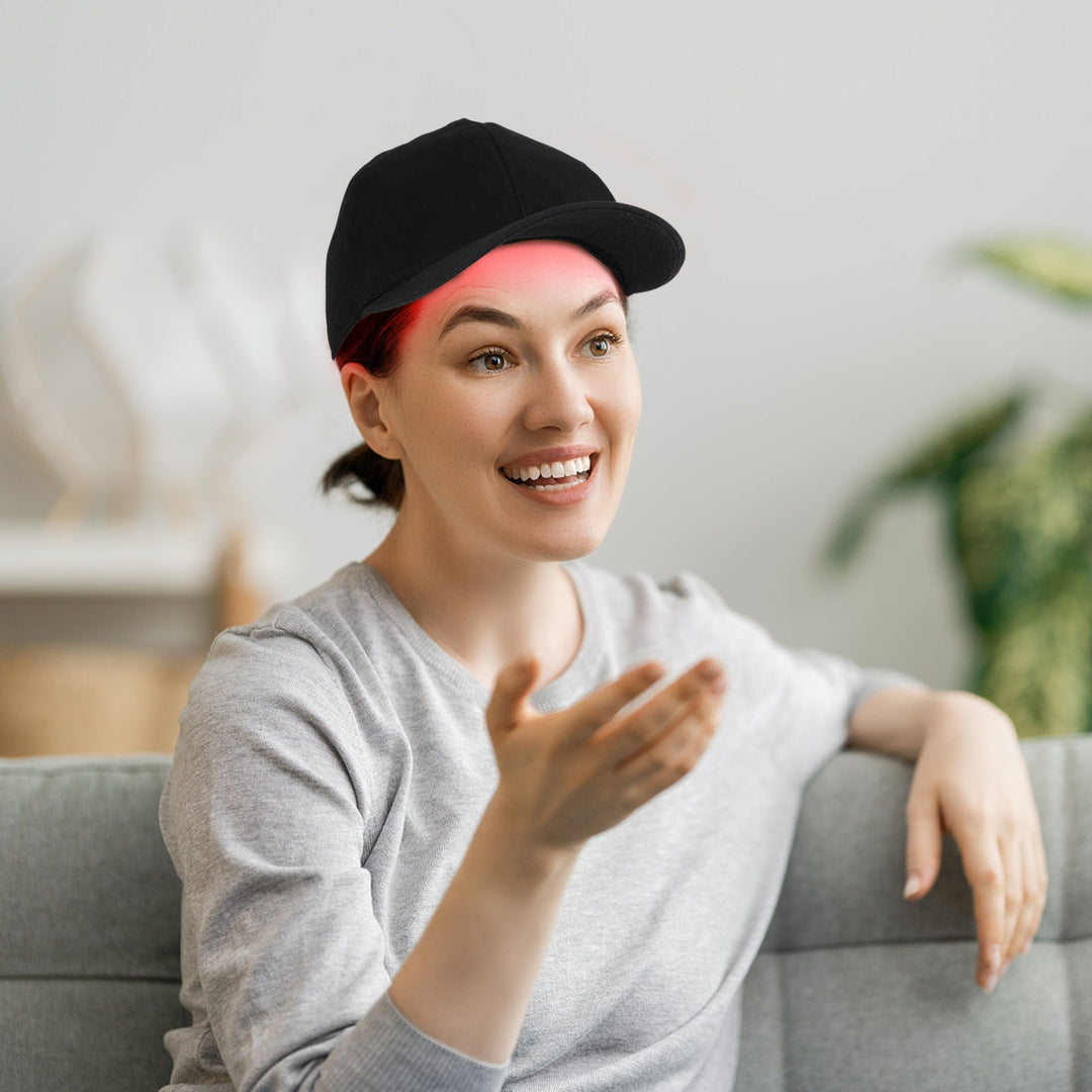 Effektive Therapie Mütze für schnelles Haarwachstum, Volumen und Reduzierung von Haarausfall.