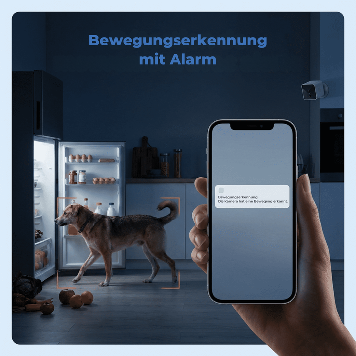 Versteckbare HD-Überwachungskamera, 1080P WLAN-fähig, perfekt für private Sicherheit.
