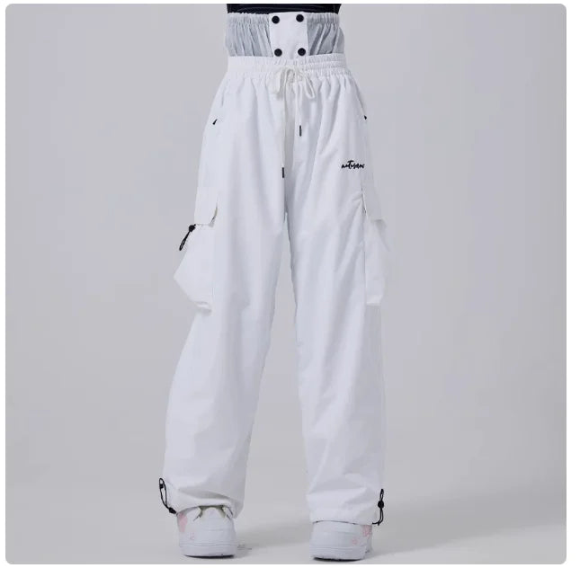 Herren Baggy Skihose, wasserdicht & winddicht für Wintersport, Schnee und Outdoor-Aktivitäten. Ideal als Snowboardhose.