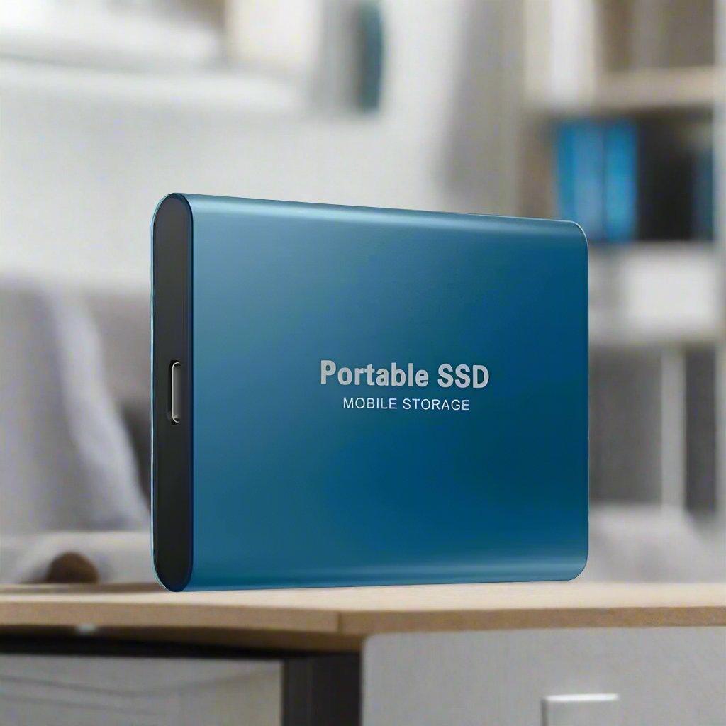 Zuverlässige SpeedFast Externe SSD, das ideale Speichergerät für schnelle mobile Daten unterwegs.