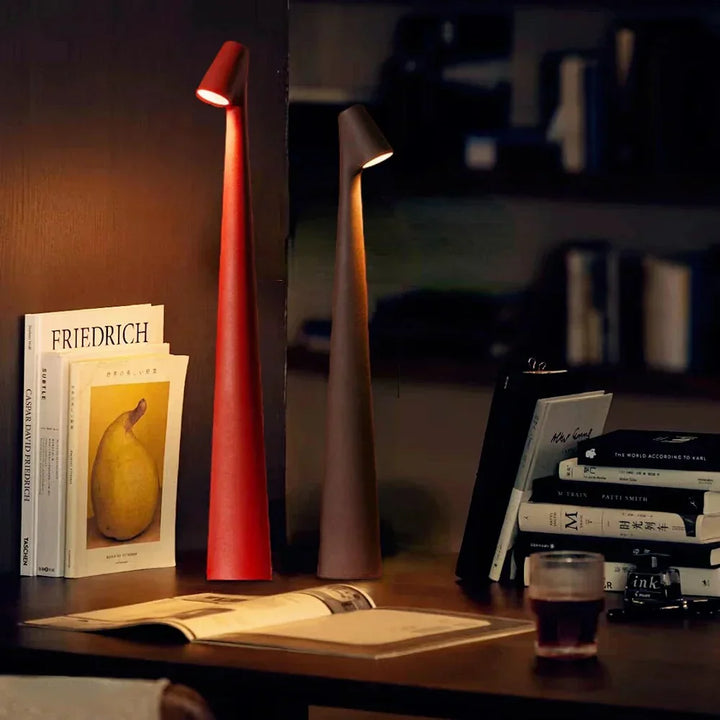 LunaLite Kabellose Tischlampe: Eine moderne, wiederaufladbare LED-Designlampe für stimmungsvolle Beleuchtung & Dekoration.