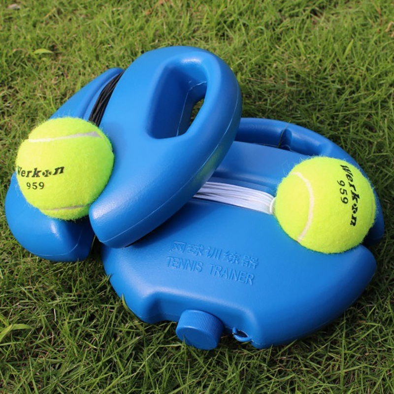 Elastischer Tennistrainer für Solo-Balltraining & Fitness. Perfekt für Tennis-Technik & Praxis.