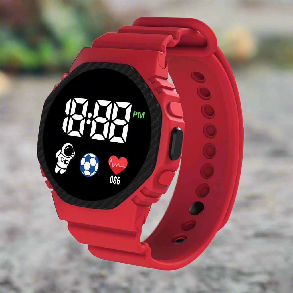Robust AdventureTime Kinder Sportuhr, wasserdicht, ideal für kleine Abenteurer.