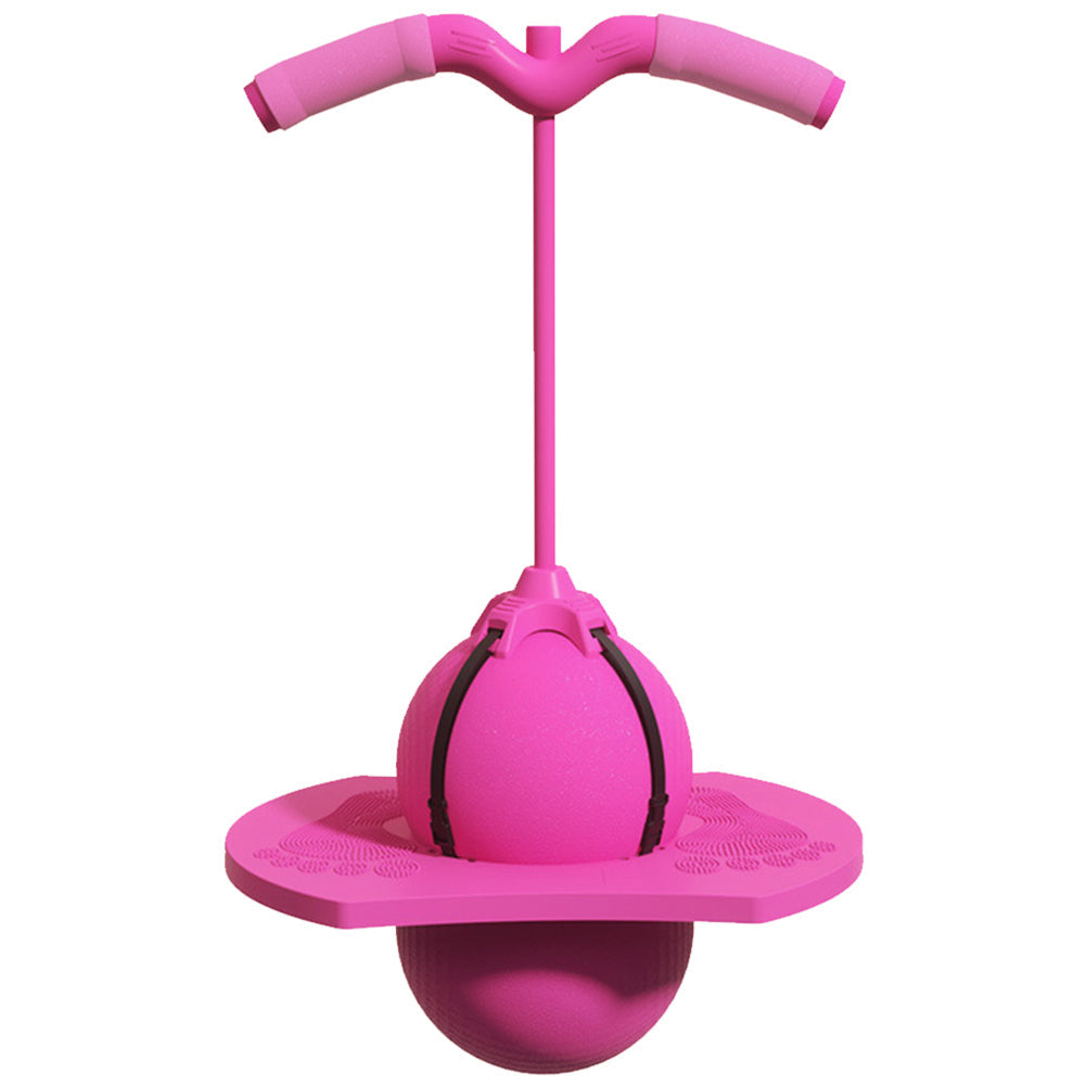 Robuster PVC Hüpfstock für Kinder, ideal für aktives Spiel drinnen und draußen, fördert Koordination.