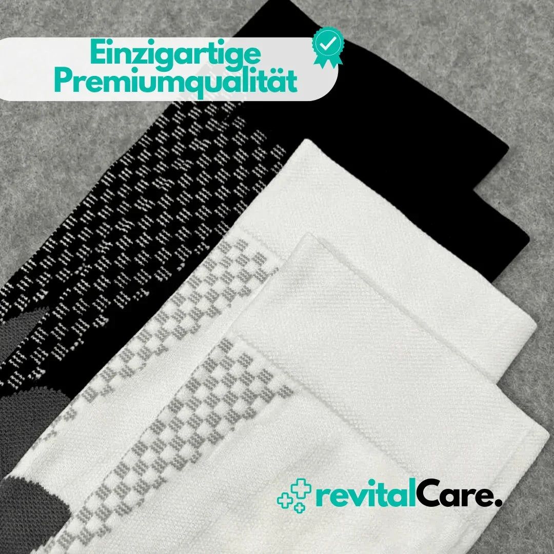 Orthopädische Stützsocken für aktive Beine, lindern Schmerzen und fördern die Blutzirkulation.