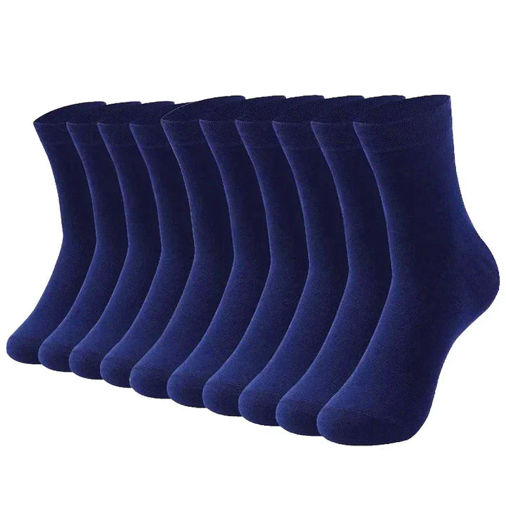 Detailaufnahme: Atmungsaktive Herren Sportsocken mit rutschfestem Bund & weichem Material für optimalen Halt.
