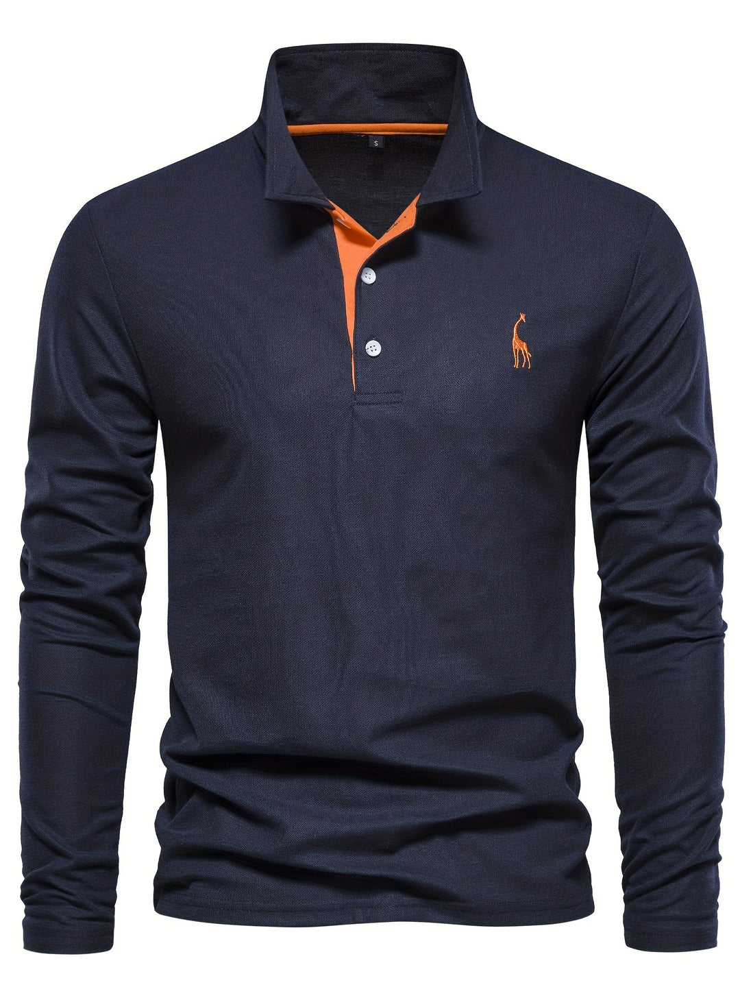 Stilvolles Herren Langarm Polo, perfekt für den Herbst. Komfortabel, langlebig und vielseitig für jede Gelegenheit.