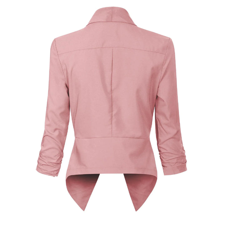 Professioneller Damen-Business-Blazer, offenes Design, Langarm, schick für Büro & Meetings.