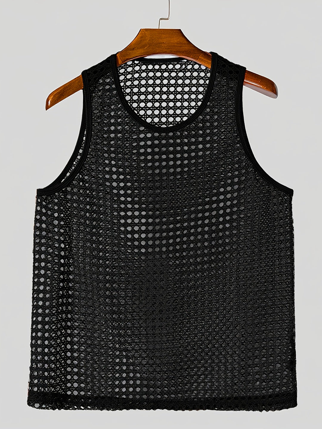 Modisches Herren Netz-Tanktop für den Sommer, lässig, atmungsaktiv und stylisch.
