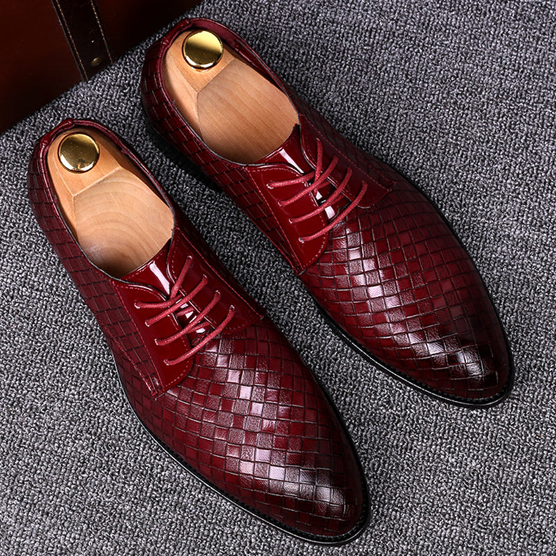 Elegante schwarze Leder Herren Schnürschuhe 'Casper' für Business & formelle Anlässe. Klassischer Stil, hoher Komfort.