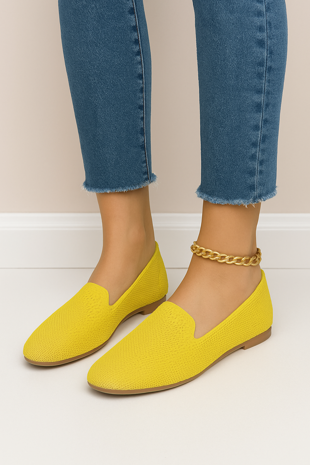 Moderne Damen Slipper-Loafer: Ultraleichte & bequeme Freizeitschuhe. Ideal als Sommerschuhe oder Büroschuhe.