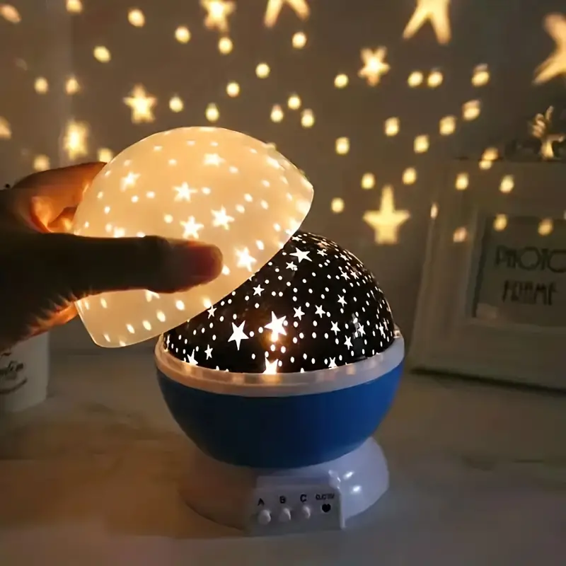 Kinder Sternenprojektor Nachtlicht für ein gemütliches Kinderzimmer, ideal als Schlafhilfe für Babys.