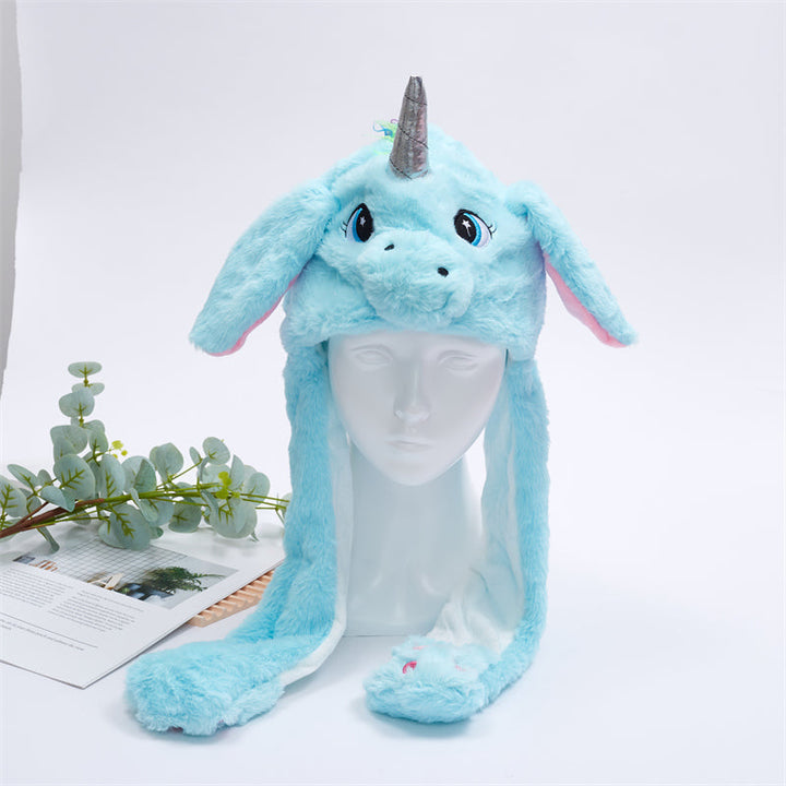 Cooler Dino-Hut mit beweglichen Ohren, das perfekte Geschenk für Abenteurer.