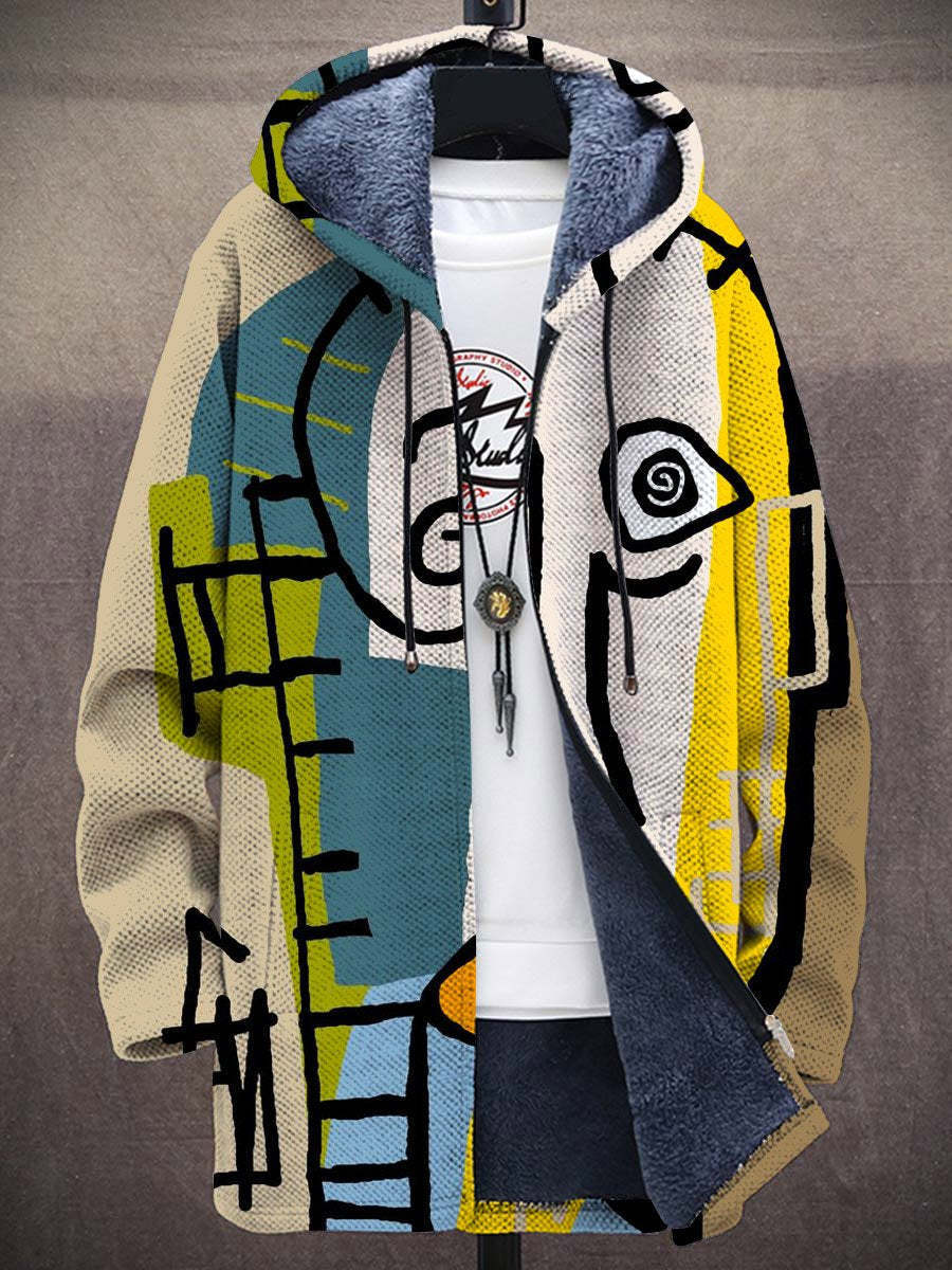 Elegante Damen Strickjacke im künstlerischen Stil, perfekt für Herbst- & Wintermode, bequem & stilvoll.