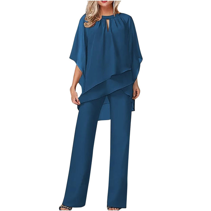 Edler Damen Hosenanzug für festliche Events, Party Outfit oder als schicke Abendgarderobe.
