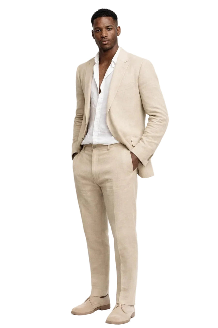 Hochwertiger Herren Anzug Set in klassischem Design. Ideal als Business Anzug oder für feierliche Anlässe.