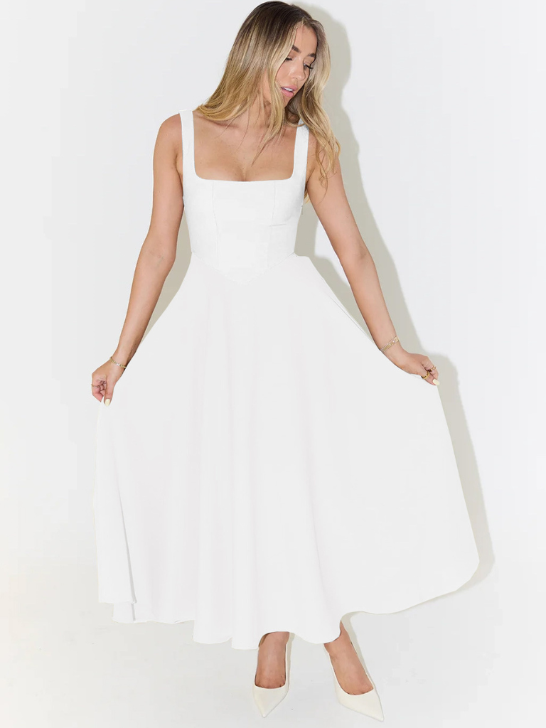Festliches Damen Midikleid, elegant, A-Linie, Herbst, für besondere Anlässe.