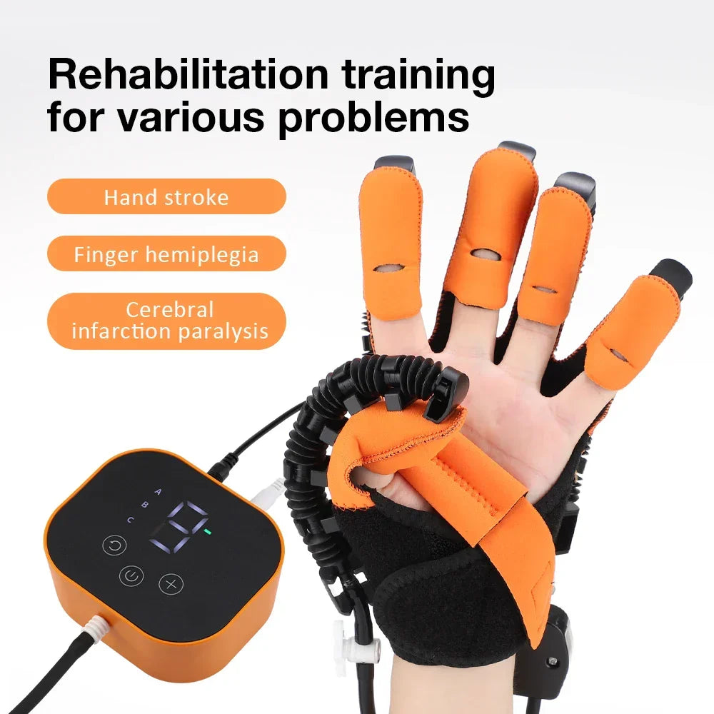 Unisex Reha-Handschuh für effektive Handtherapie zuhause. Unterstützt Genesung bei Schlaganfall, verbessert Fingerübungen.