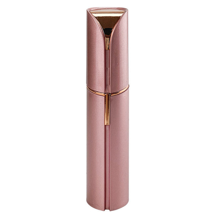 Kompaktes, tragbares Gesichtshaarentfernungsgerät für Damen, USB-aufladbar, für Beauty unterwegs.