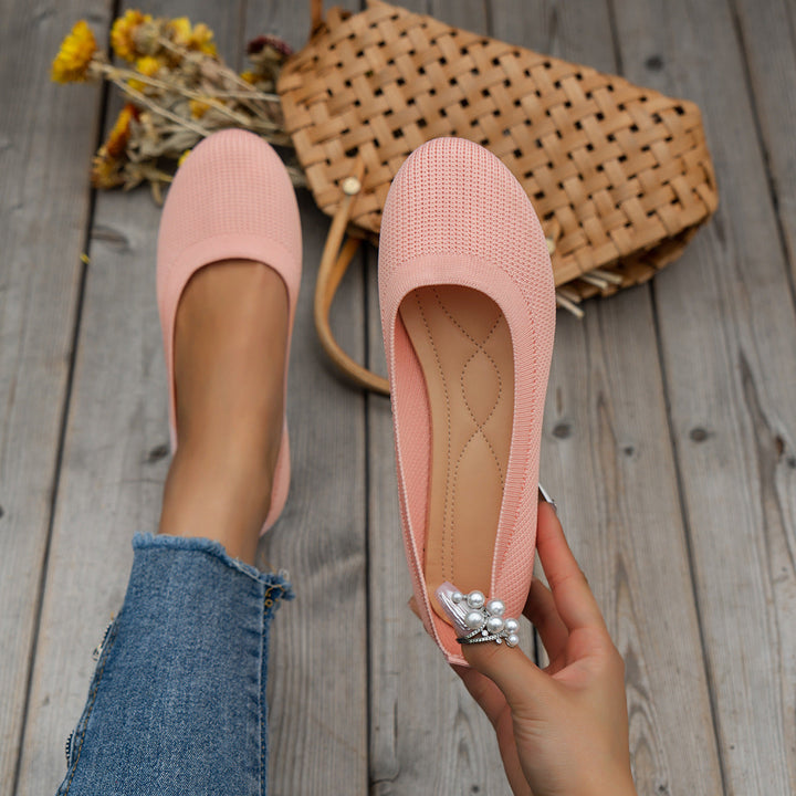 Elegante orthopädische Ballerinas Mia für Damen, die Stil und Fußgesundheit vereinen.