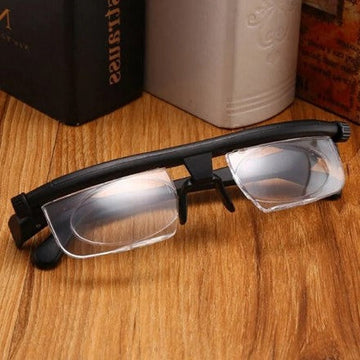 Moderne verstellbare Polycarbonat-Brille, unisex, bietet präzisen Fokus für jede Sehstärke.