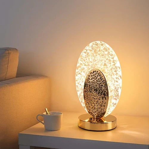 Einzigartige LED-Pfau-Tischlampe, dimmbar, moderne dekorative Beleuchtung für stilvolle Heimakzente.