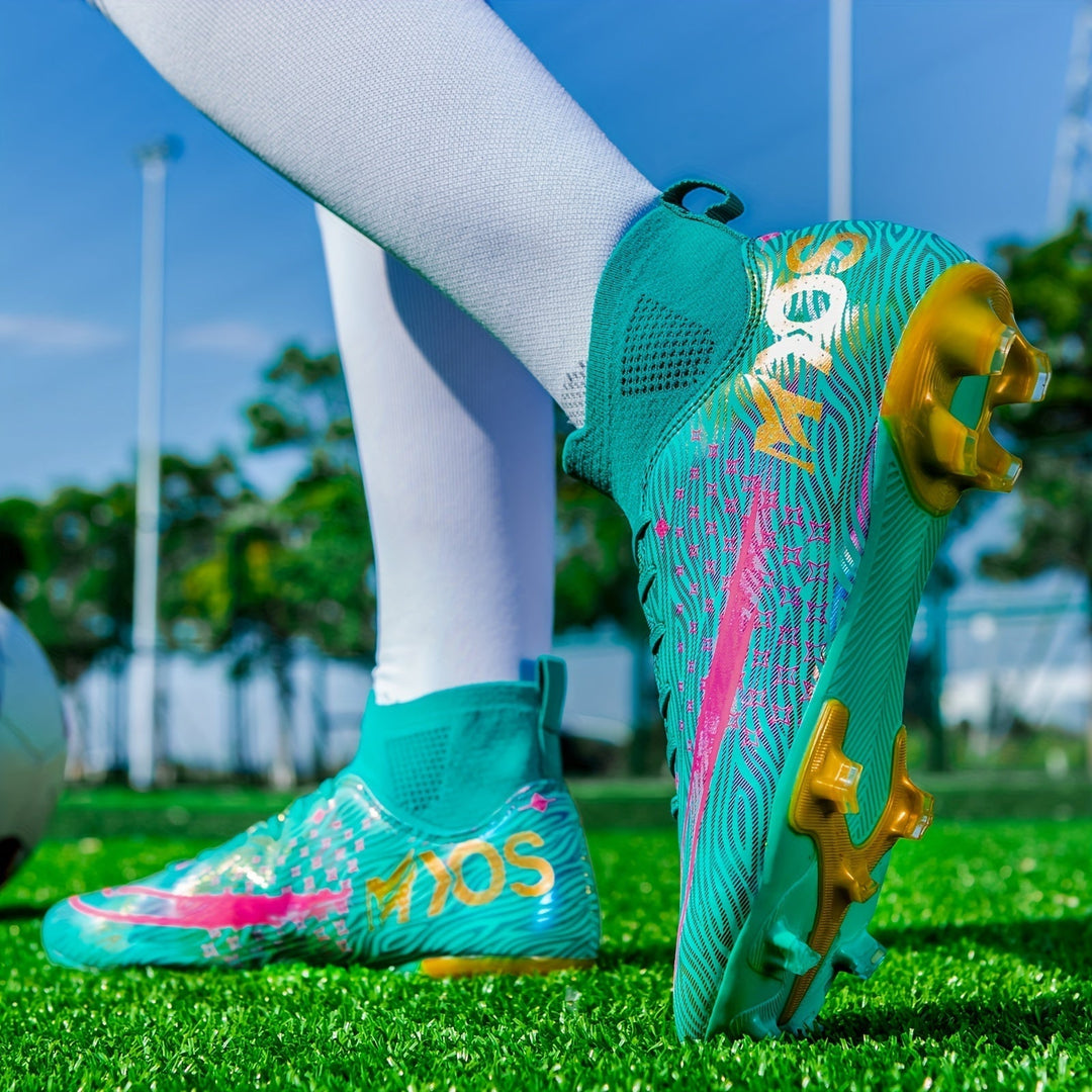 Performance-Stollenschuhe, Unisex, ideal für Agilität auf jedem Fußballfeld.