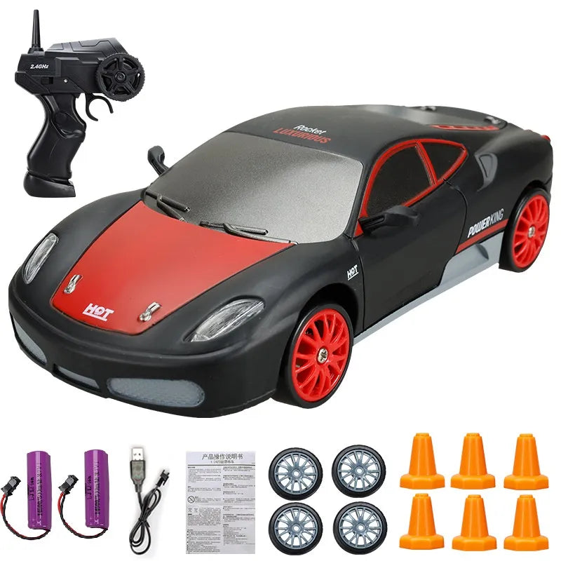 Detailgetreuer Mini Drifter, ferngesteuertes Modellauto, hochwertiges Drift Spielzeug.