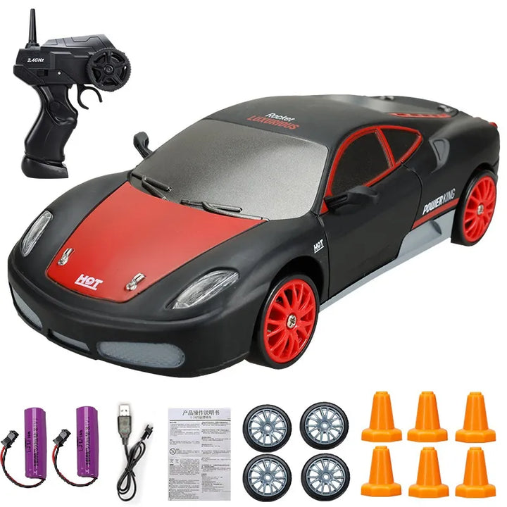 Detailgetreuer Mini Drifter, ferngesteuertes Modellauto, hochwertiges Drift Spielzeug.