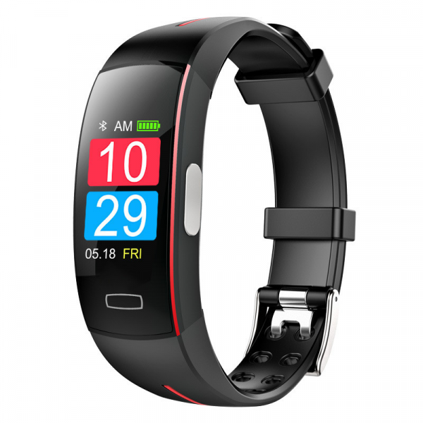 Smartwatch mit hochauflösendem HD-Touchscreen zeigt klare Daten, ideal für Aktivitätstracking und Benachrichtigungen.