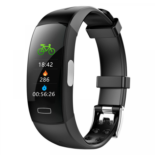 Robuste Herren Smartwatch am Handgelenk, mit Fitness-Tracker, HD-Display und umfangreichem Aktivitätstracking.