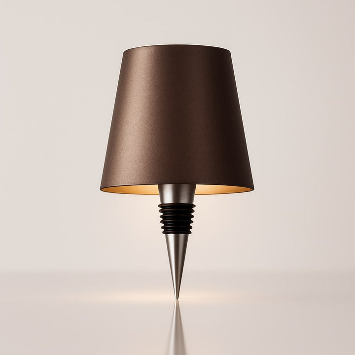 Flexibles Akku Flaschenlicht, warmweiße LED Lampe für drinnen und draußen.
