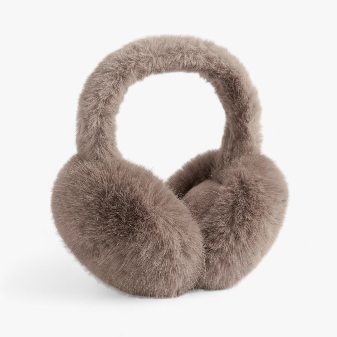 Unisex Ohrwärmer in Schwarz, klassischer Kälteschutz für Winter, Damen & Herren.