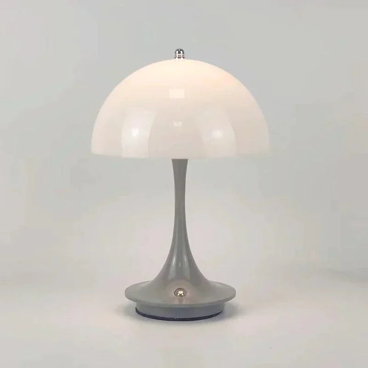 LED-Blütenlampe BloomGlow, dimmbar & kabellos mit Akku, energiesparendes Stimmungslicht.