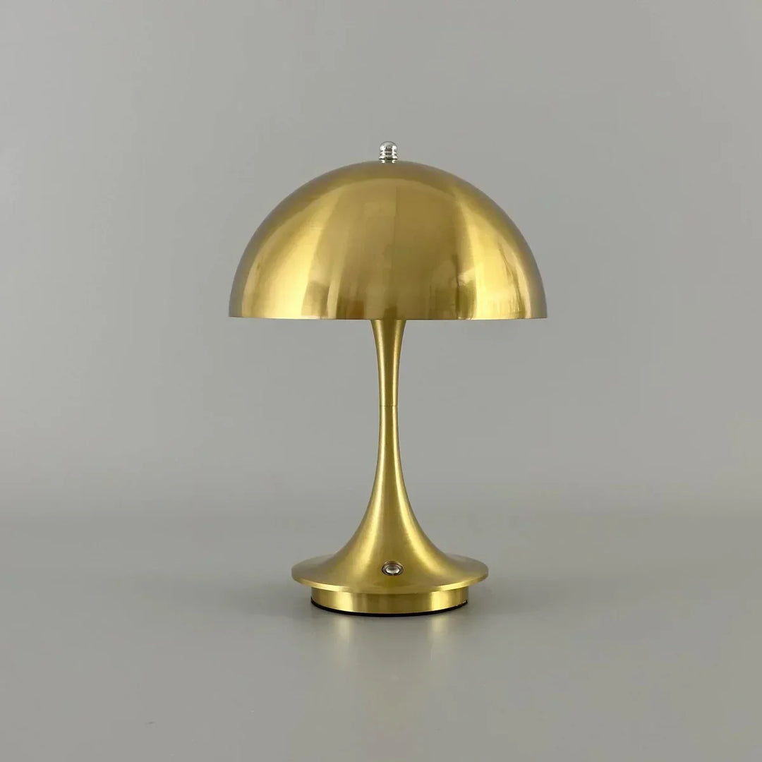 BloomGlow: Dimmbare, kabellose Blütenknospen-Lampe, LED-Stimmungslicht, tragbar, Akku, moderne Dekoration.