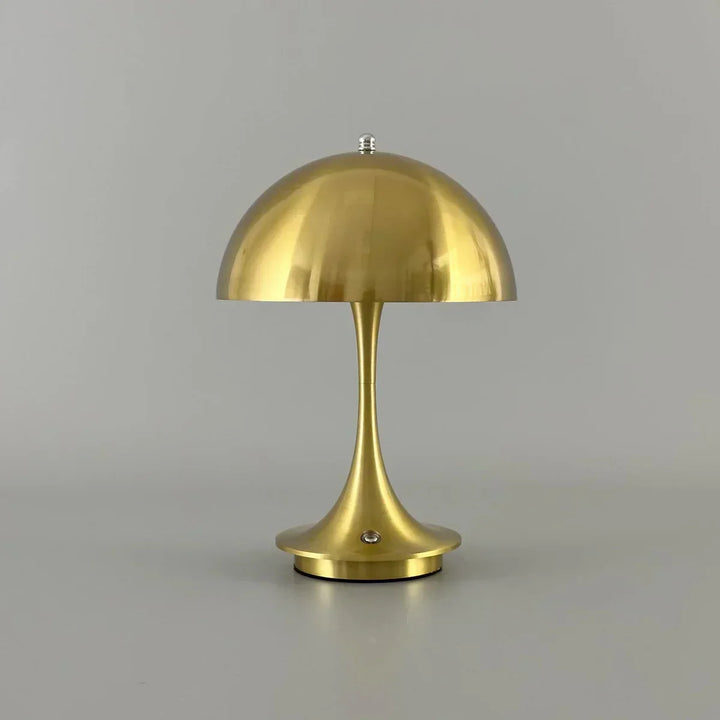BloomGlow: Dimmbare, kabellose Blütenknospen-Lampe, LED-Stimmungslicht, tragbar, Akku, moderne Dekoration.