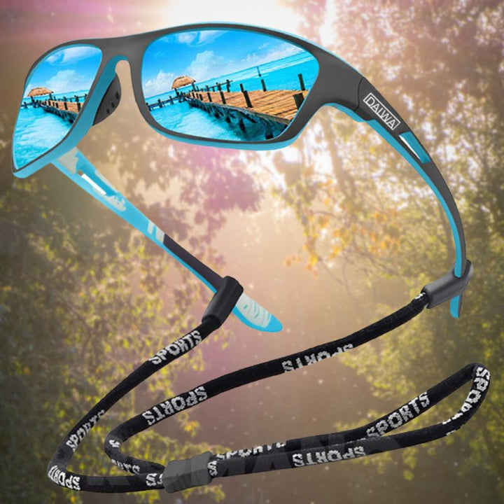 Robuste, blendfreie Unisex Sportbrille mit UV-Schutz, perfekt für Wassersport und alle Outdoor-Aktivitäten.
