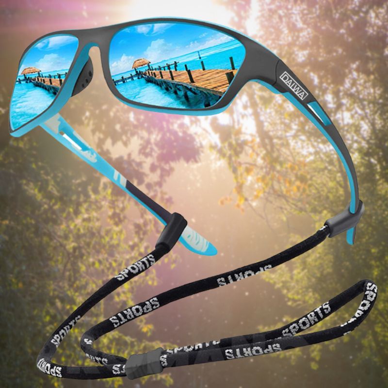 Modische Sportbrille für Herren & Damen, polarisiert für Blendfreiheit beim Radfahren, Angeln & Outdoor.