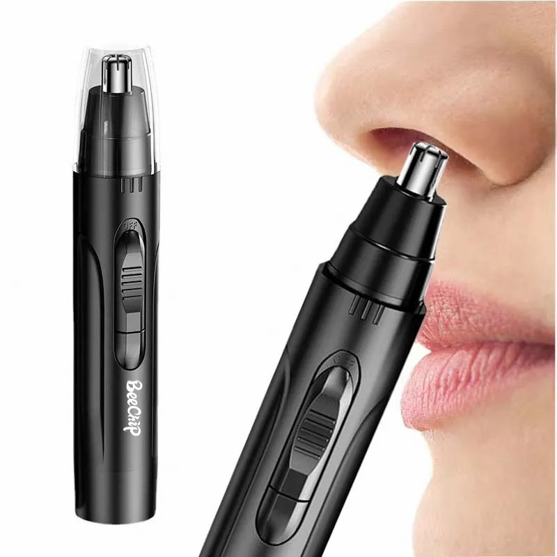 Elektrischer Nasen- & Ohrhaarschneider, schmerzfrei & aufladbar, für präzise, sanfte Haarentfernung. Unisex Trimmer.