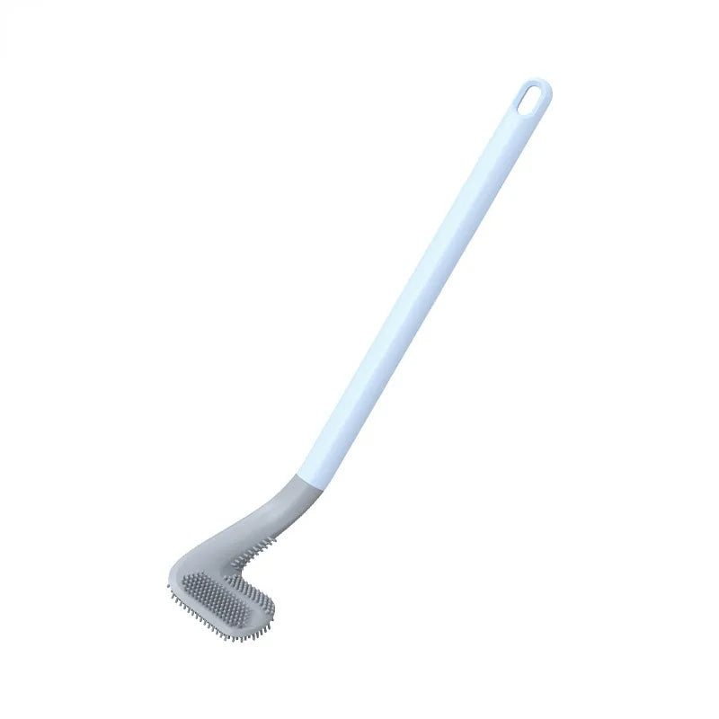 Robuste Toilettenbürste mit integriertem Halter schützt vor Keimen und sorgt für Hygiene.